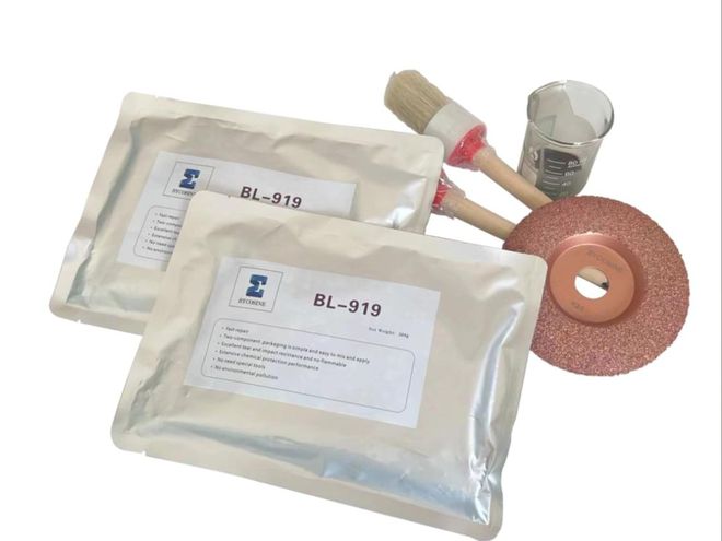 输送带破损橡胶修补剂BL919的使用方法(图2)